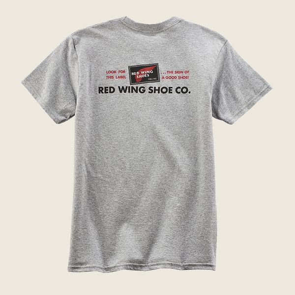 レッド ウィング(Red Wing) - コットンブレンド Tシャツ グレー JP02146